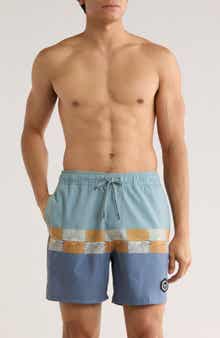 RVCA Hawaii Sunset Swim Shorts