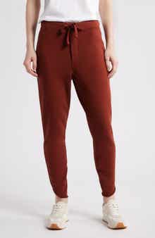 Frank & Eileen Christine Raw Tulip Hem Cotton Fleece Joggers