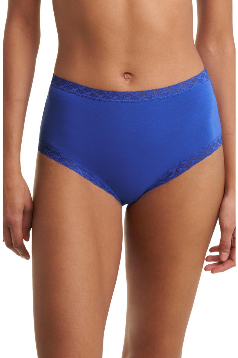 Bliss Cotton Full Brief 3-Pack, Alternate, color, Luster/Blue Flame/Emerald Blue