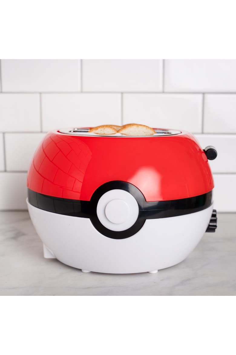 Pokemon Pokeball Halo 2-Slice Toaster, Alternate, color, None