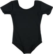 Leveret Girls Short Sleeve Leotard