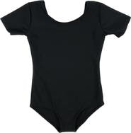 Leveret Girls Short Sleeve Leotard