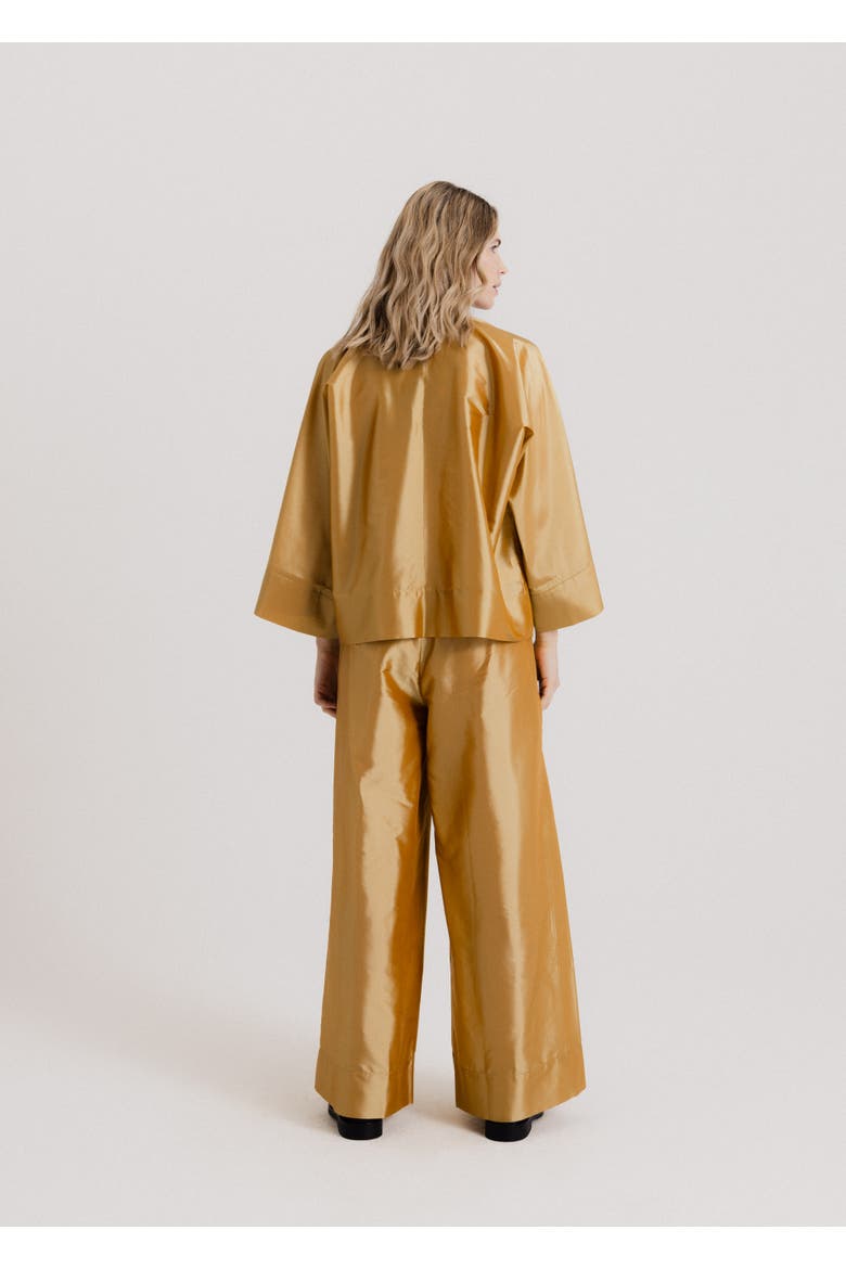 Long Sleeve Jacket, Alternate, color, Gold