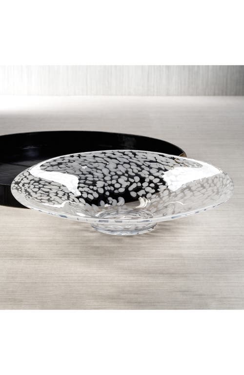 Zodax Orani Confetti Centerpiece Bowl In Transparent