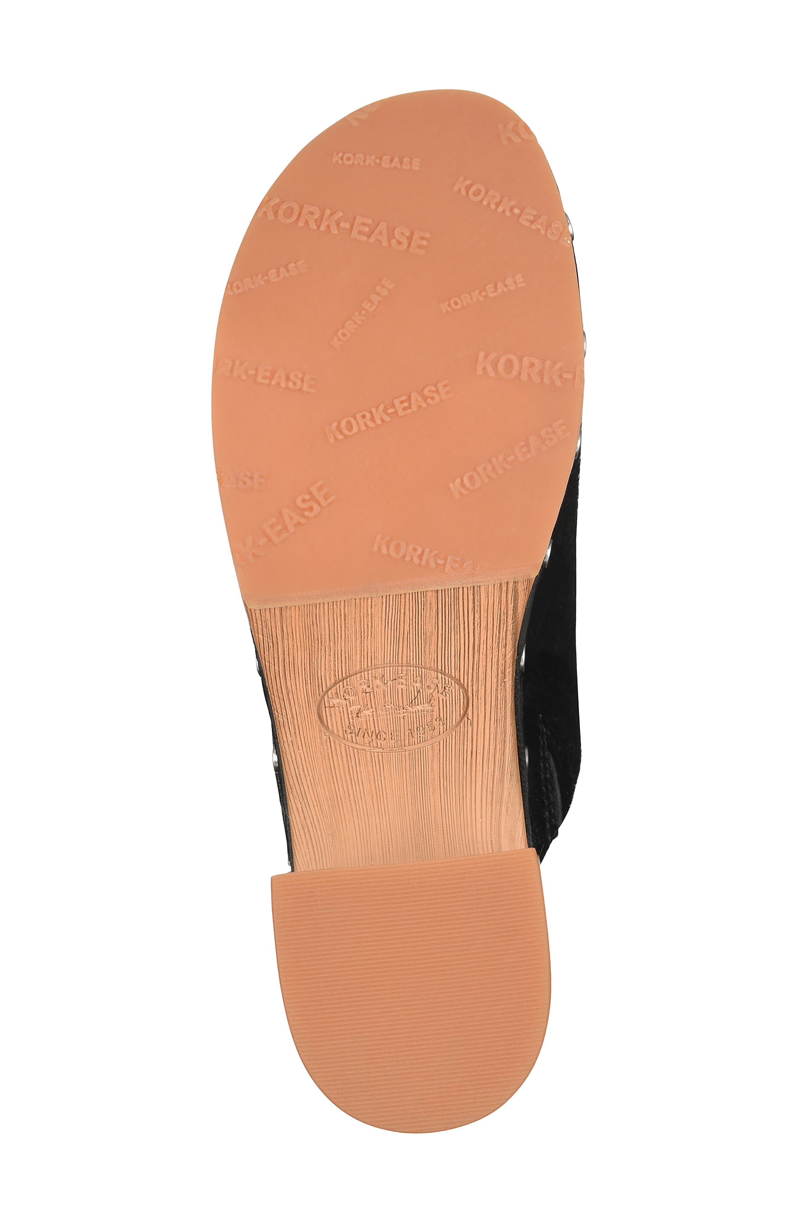 Talisa Genuine Calf Hair Clog, Alternate, color, BLACK CALFHAIR