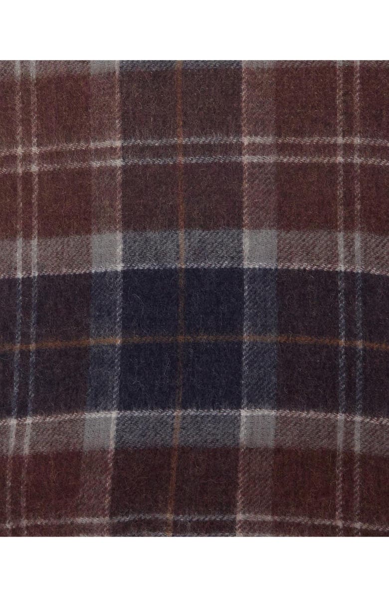 Barbour Dramside Reversible Lambswool Scarf, Alternate, color, Midnight Oak Tartan
