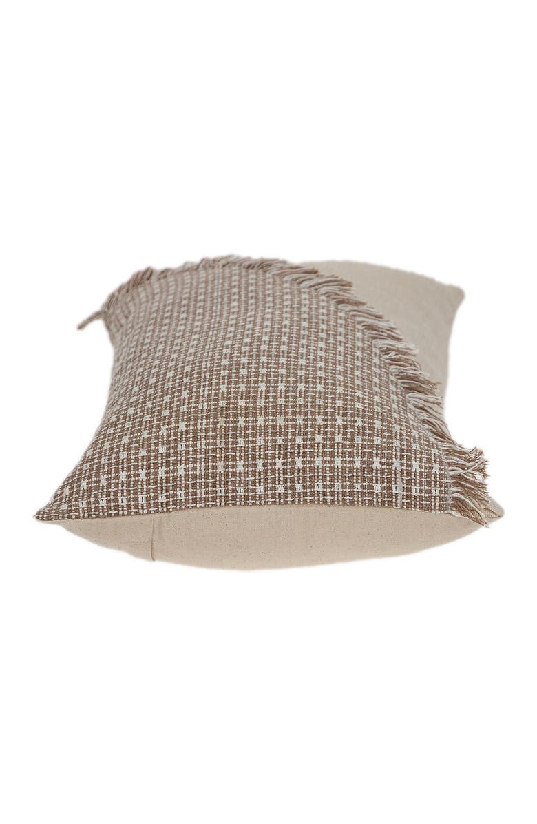 PARKLAND COLLECTION Nirvana Transitional Beige Throw Pillow, Alternate, color, Beige