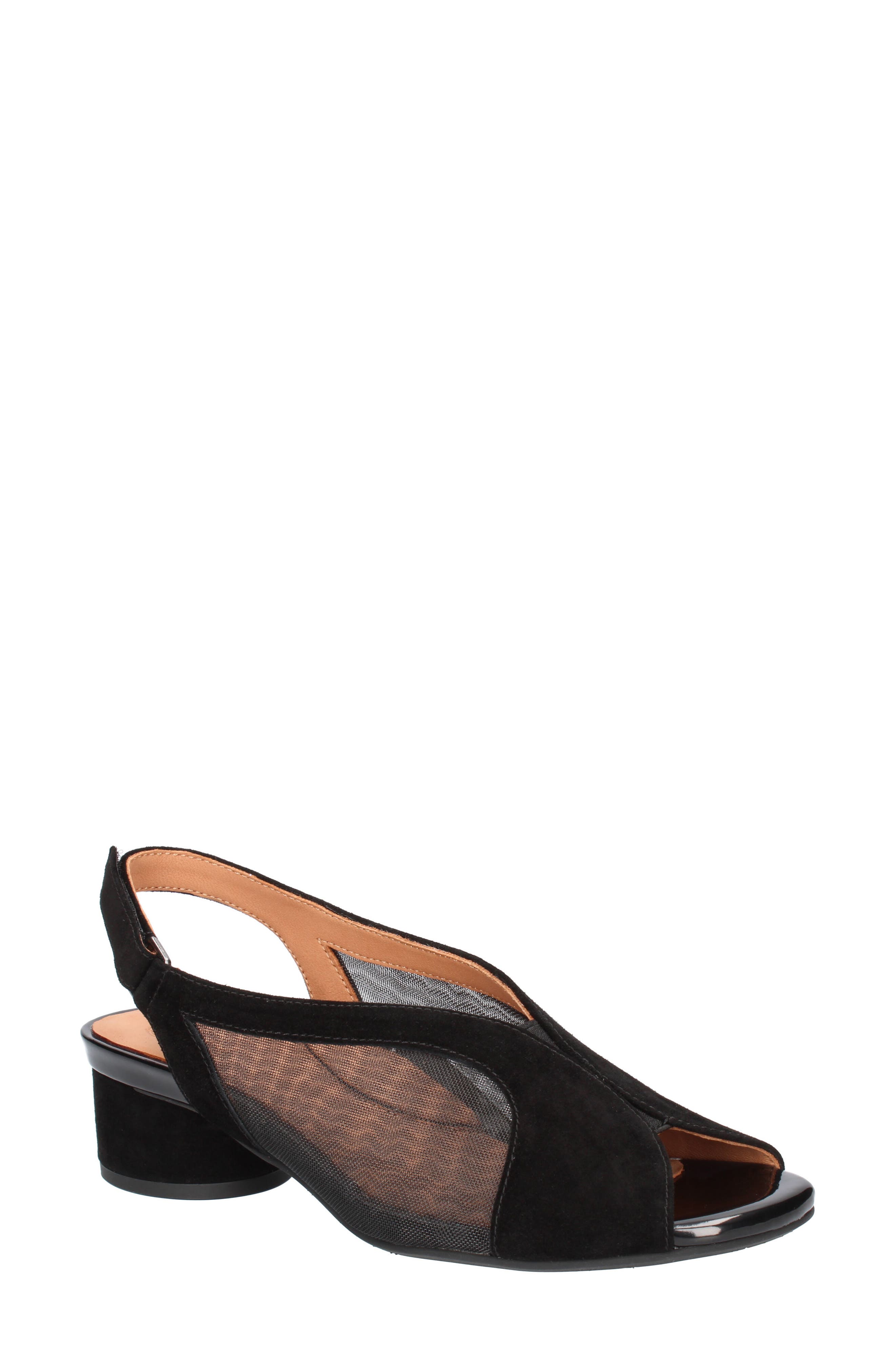 L'Amour des Pieds Estefana Slingback Sandal, Main, color, Black