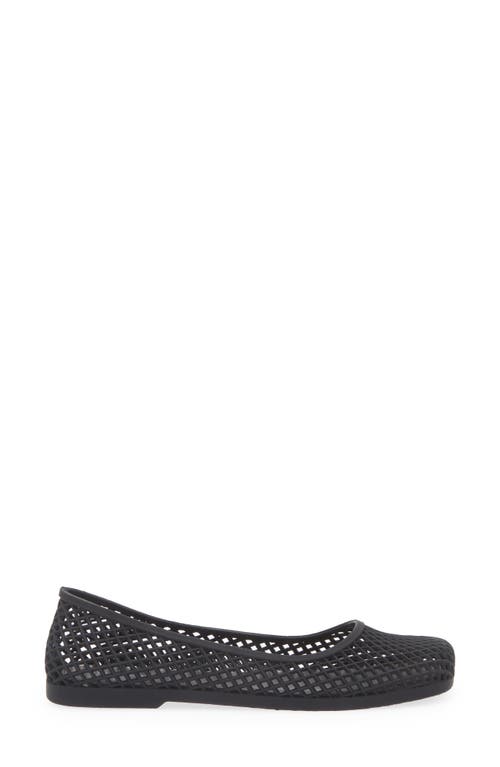 Jeffrey Campbell Day Off Flat In Black Matte