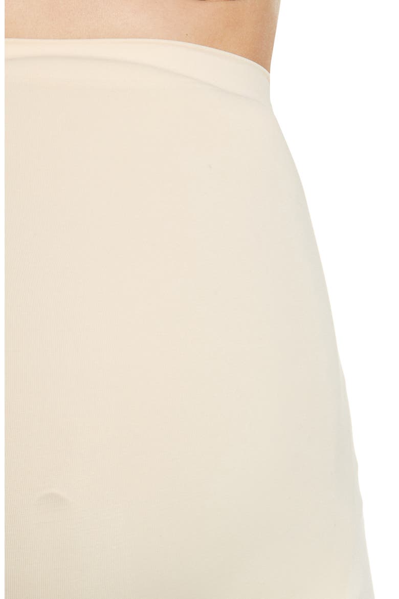Sculpting Mid Thigh Maternity Shorts, Alternate, color, SAND