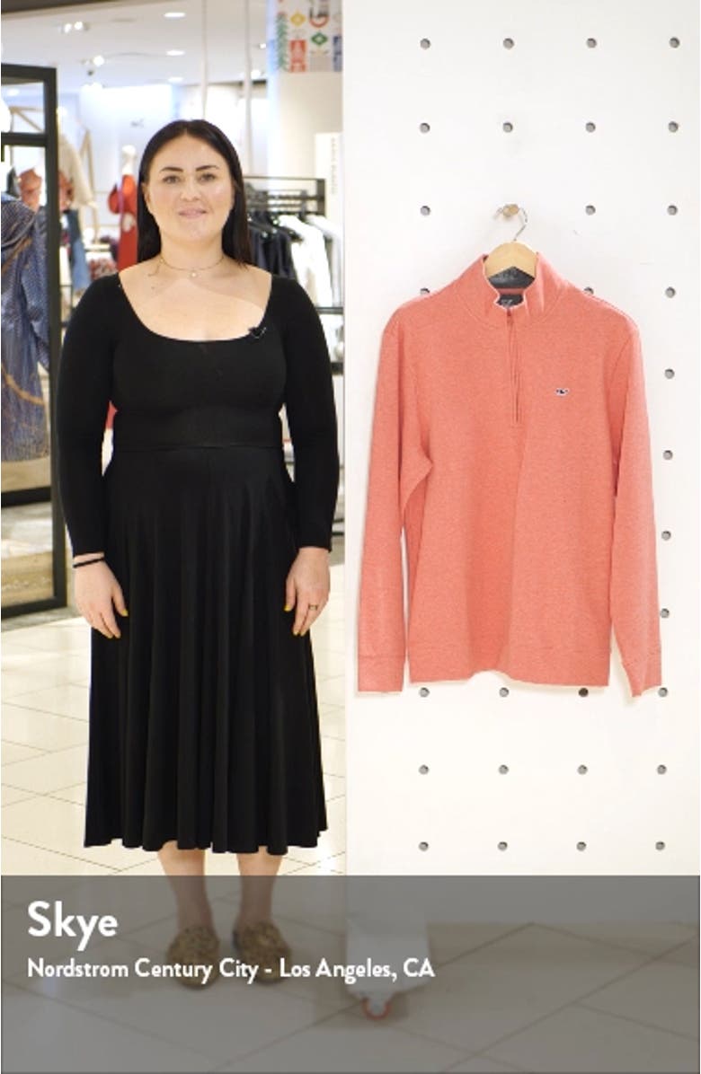 Saltwater Quarter Zip Pullover, sales video thumbnail