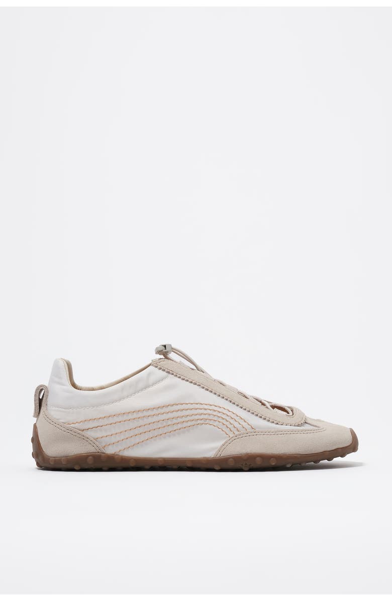 Bimba y Lola 13 28 Ballerina Sneaker, Main, color, Off White