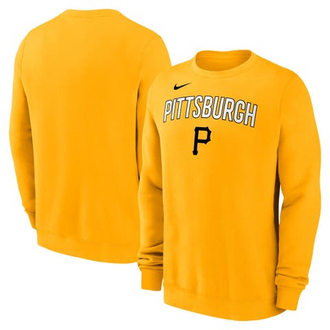 Men's Nike Gold Pittsburgh Pirates Pullover Sweatshirt
