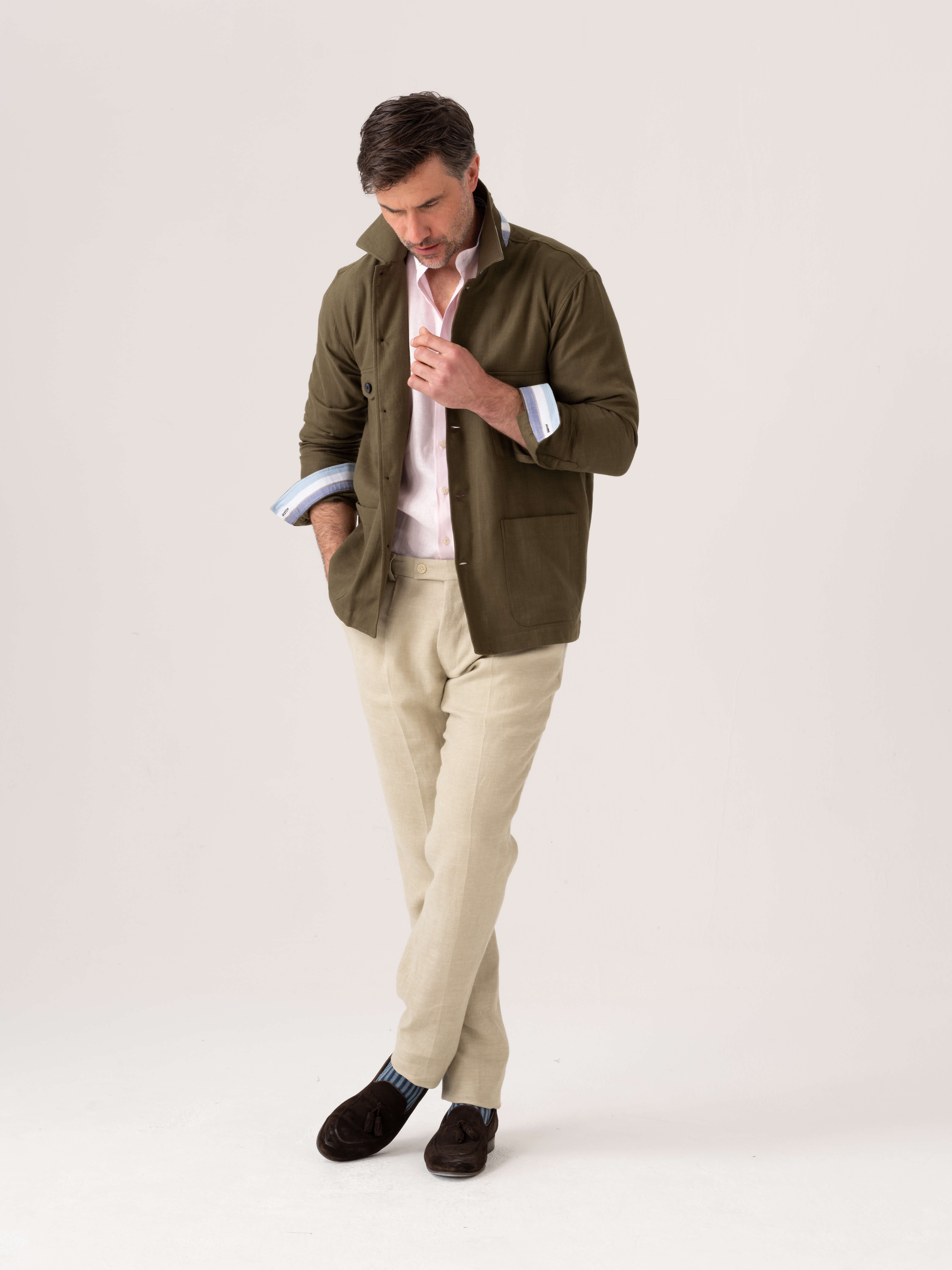 Cotton Shirt Jacket - image 2