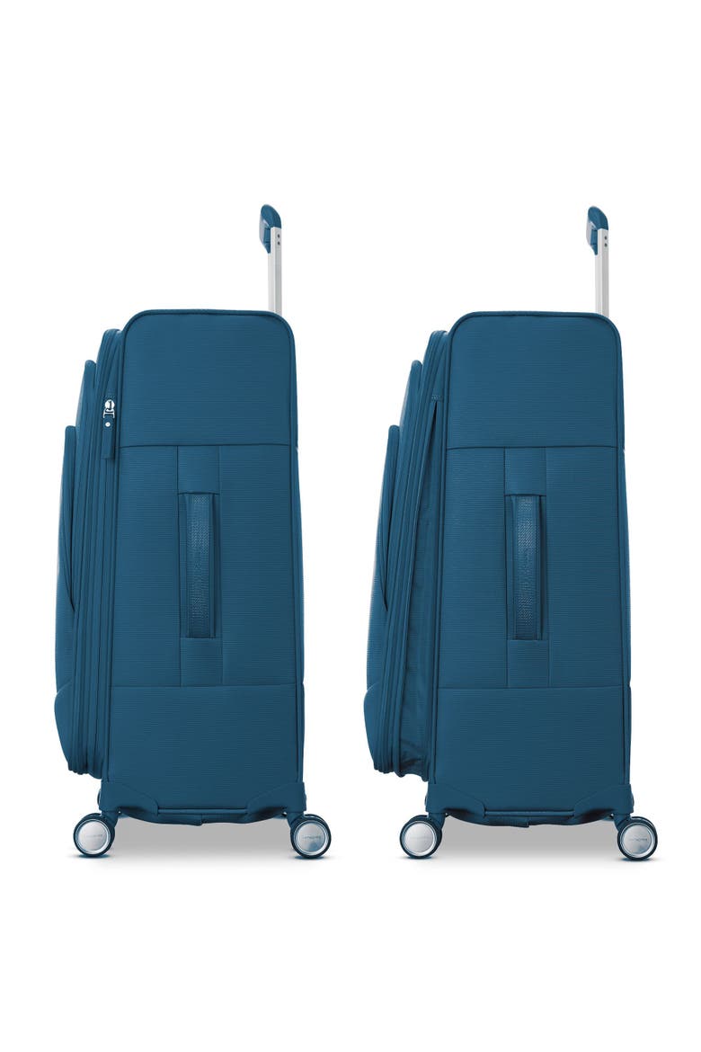 UpLIFT Softside Expandable (20"/25") 2 Piece Spinner Luggage Set, Alternate, color, Cerulean Blue