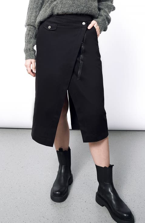 Essential Utility Wrap Skirt