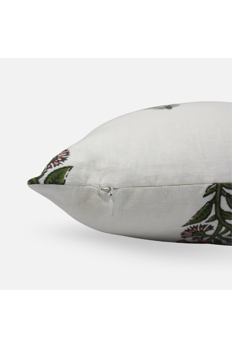 Begum Throw Pillow Cover, Alternate, color, White Pink