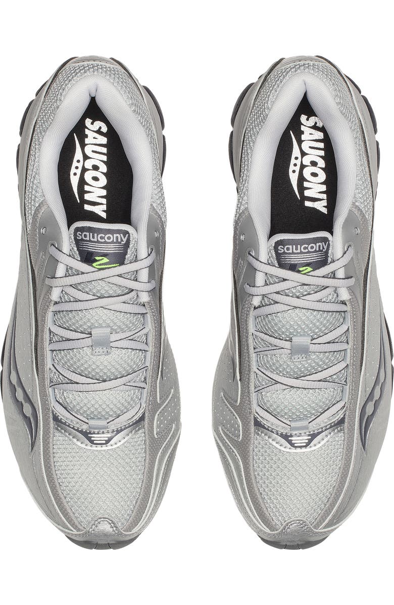 Saucony Gender Inclusive ProGrid v2 Sneaker, Alternate, color, Silver/ Navy