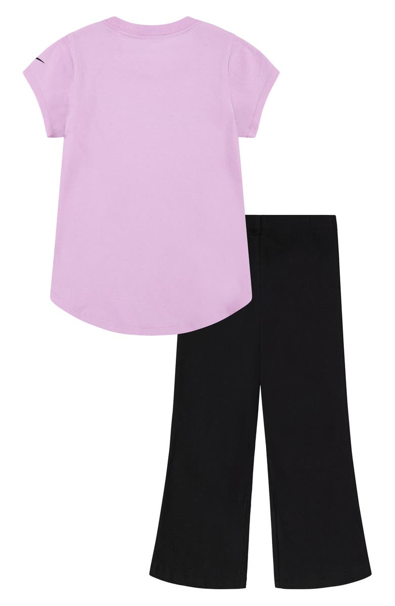 Nike Kids' Short Sleeve Logo Graphic T-Shirt & Flare Leggings Set, Alternate, color,