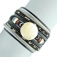 OLIVIA WELLES Blair Layered Magnetic Bracelet