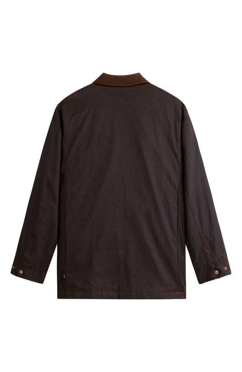 Alpha Industries Waxed Cotton Car Coat, Alternate, color, 
