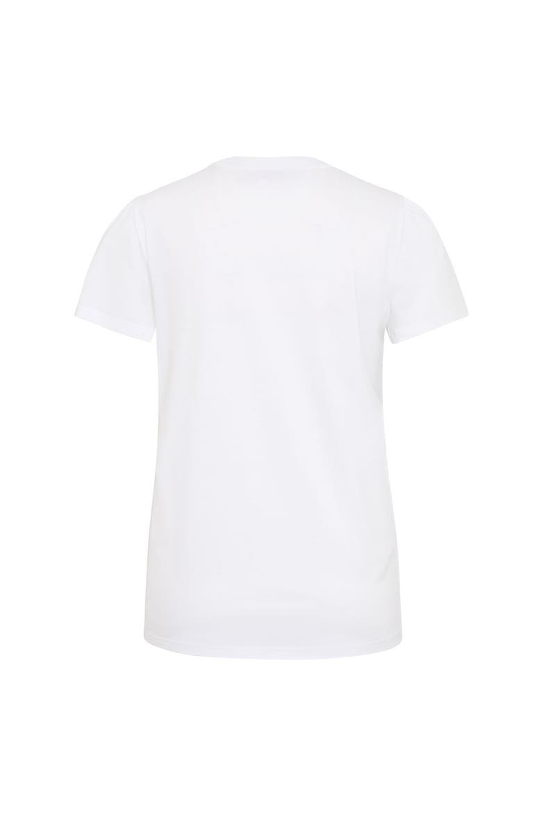 Cotton T-Shirt With Embroidery you can never be overdressed, Alternate, color, You Can Never Be Overdressed