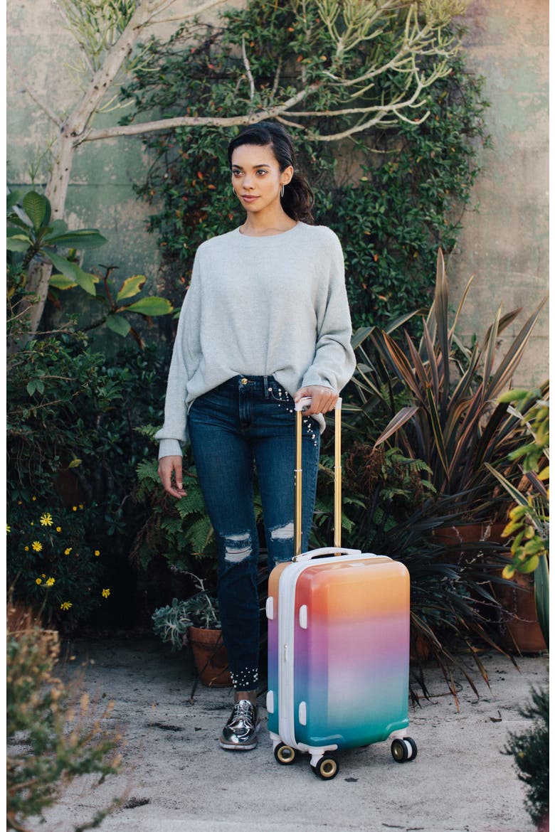 x Oh Joy! 28-Inch & 20-Inch Hardshell Spinner Suitcase & Carry-On Set, Alternate, color, CONFETTI