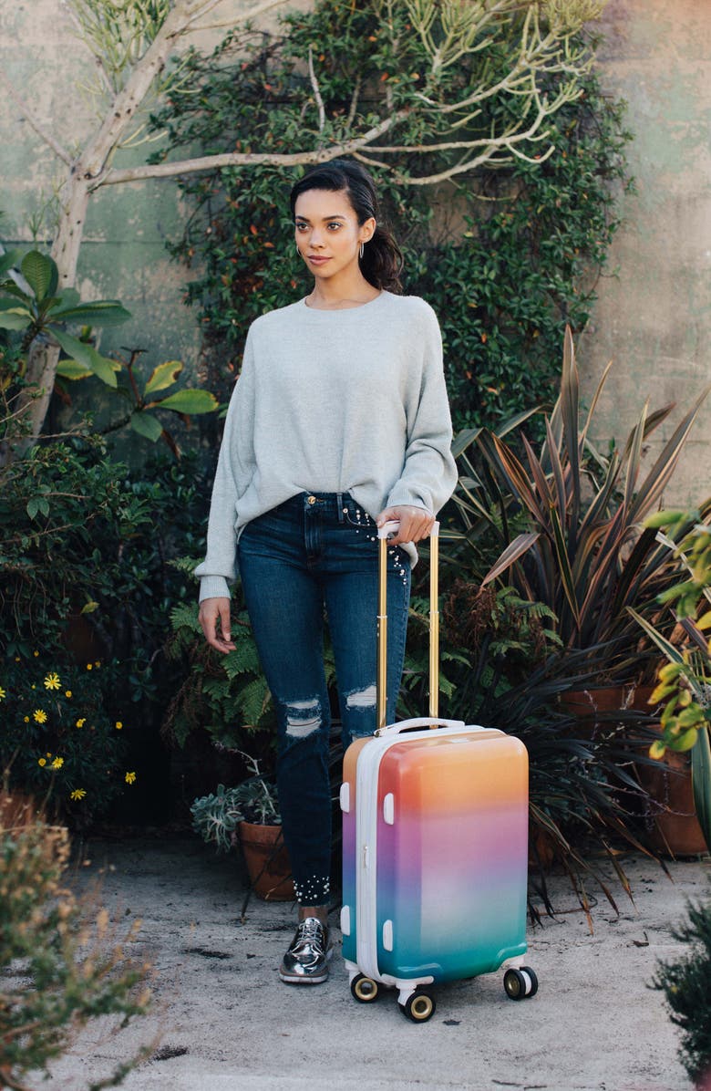 CALPAK x Oh Joy! 28-Inch & 20-Inch Hardshell Spinner Suitcase & Carry-On Set, Alternate, color,