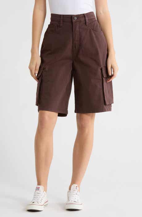 Good American Twill Cargo Shorts