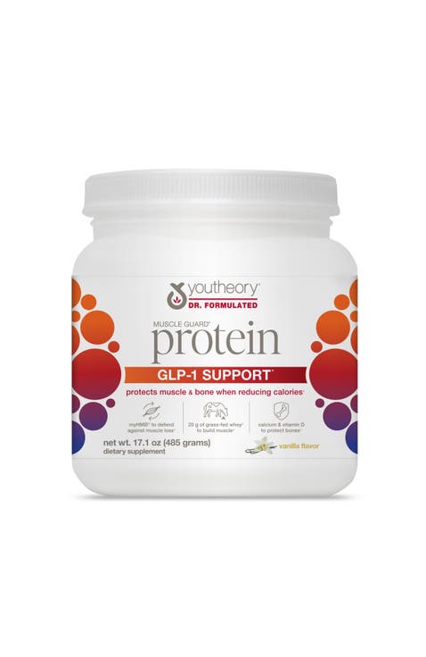 Muscle Guard Protein GLP-1 Support Powder 17.1 ounces