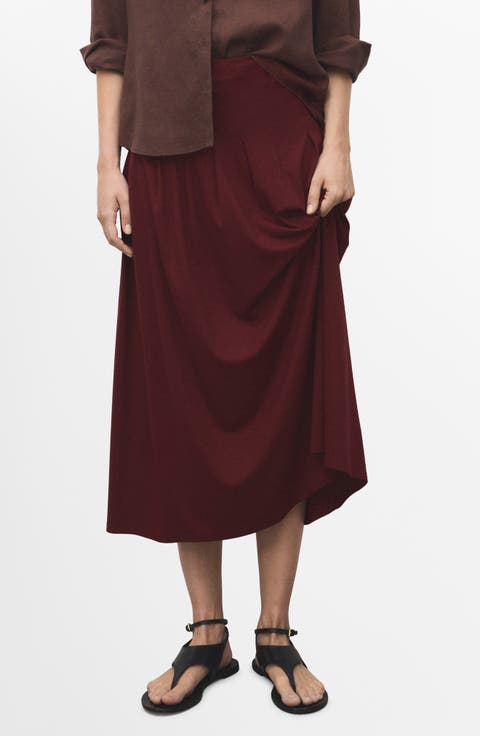 Women's Burgundy Skirts | Nordstrom