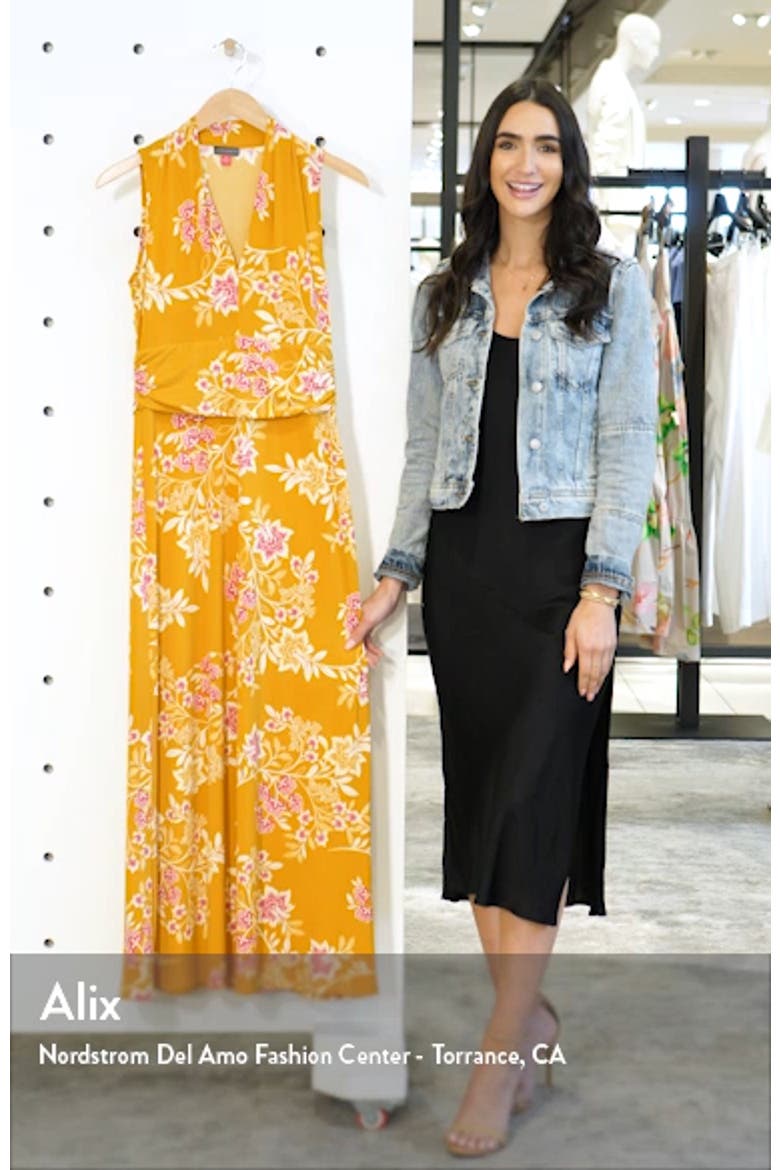 Floral Getaway Maxi Dress video