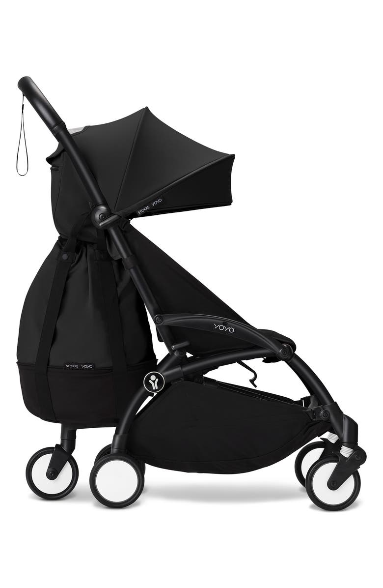 Stokke YOYO Stroller Bag with Wheel Attachment, Main, color, Black