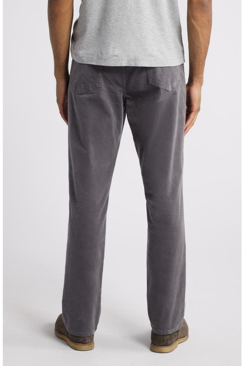 Cotton Stretch Corduroy Pants, Alternate, color, CHARCOAL