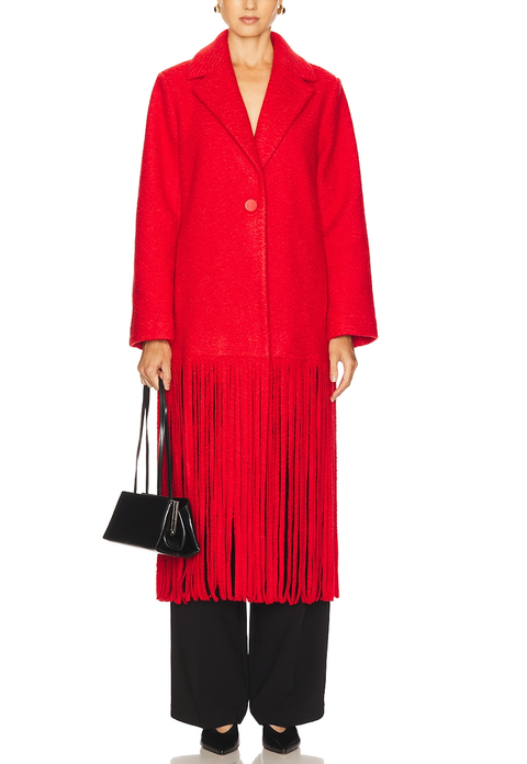 Vero Fringe Coat