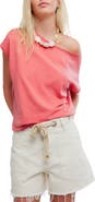 Free People Peggy One-Shoulder Cotton Top