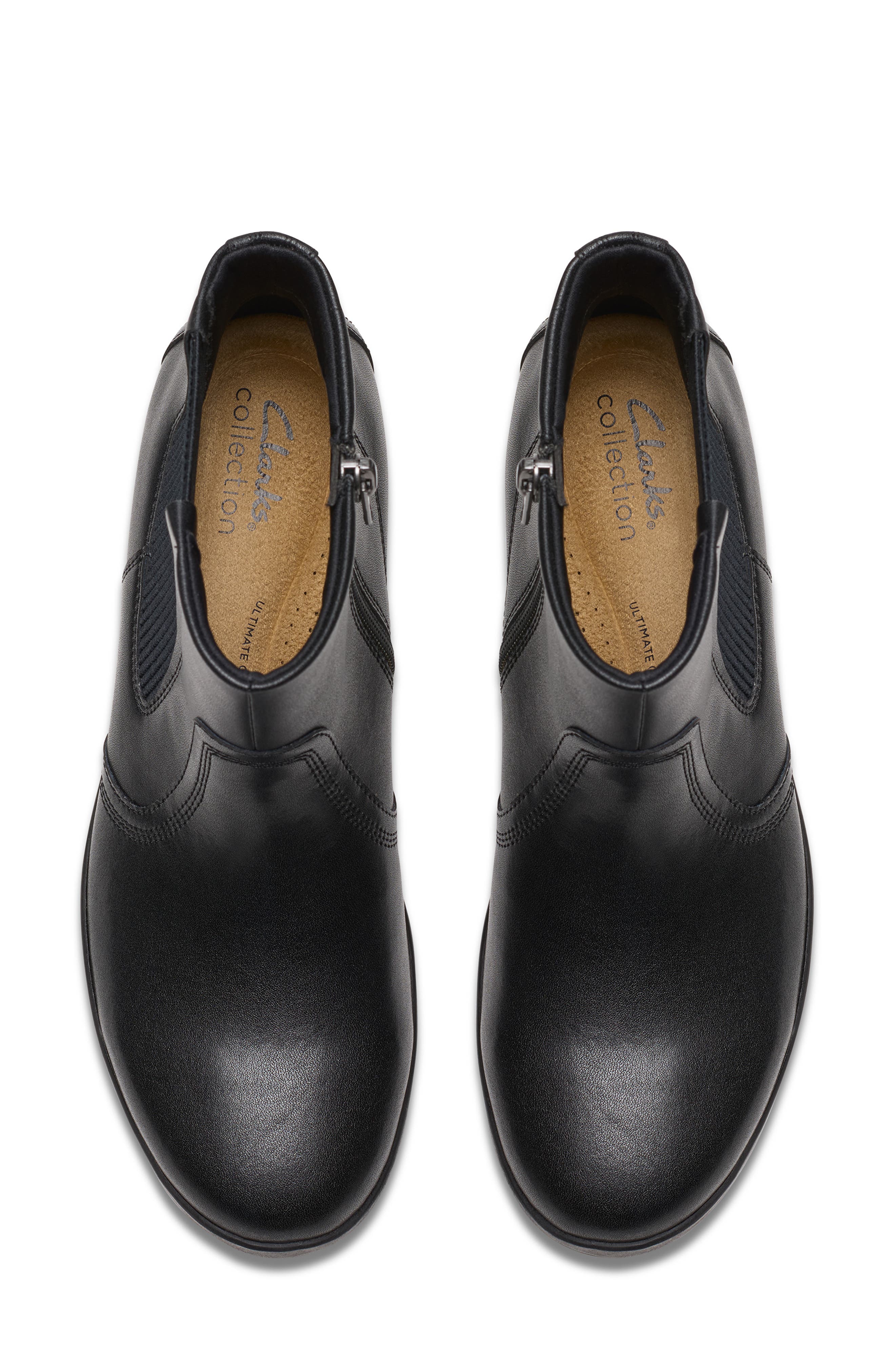 Clarks<sup>®</sup> Suttyn Rae Boot, Alternate, color, Black Leather