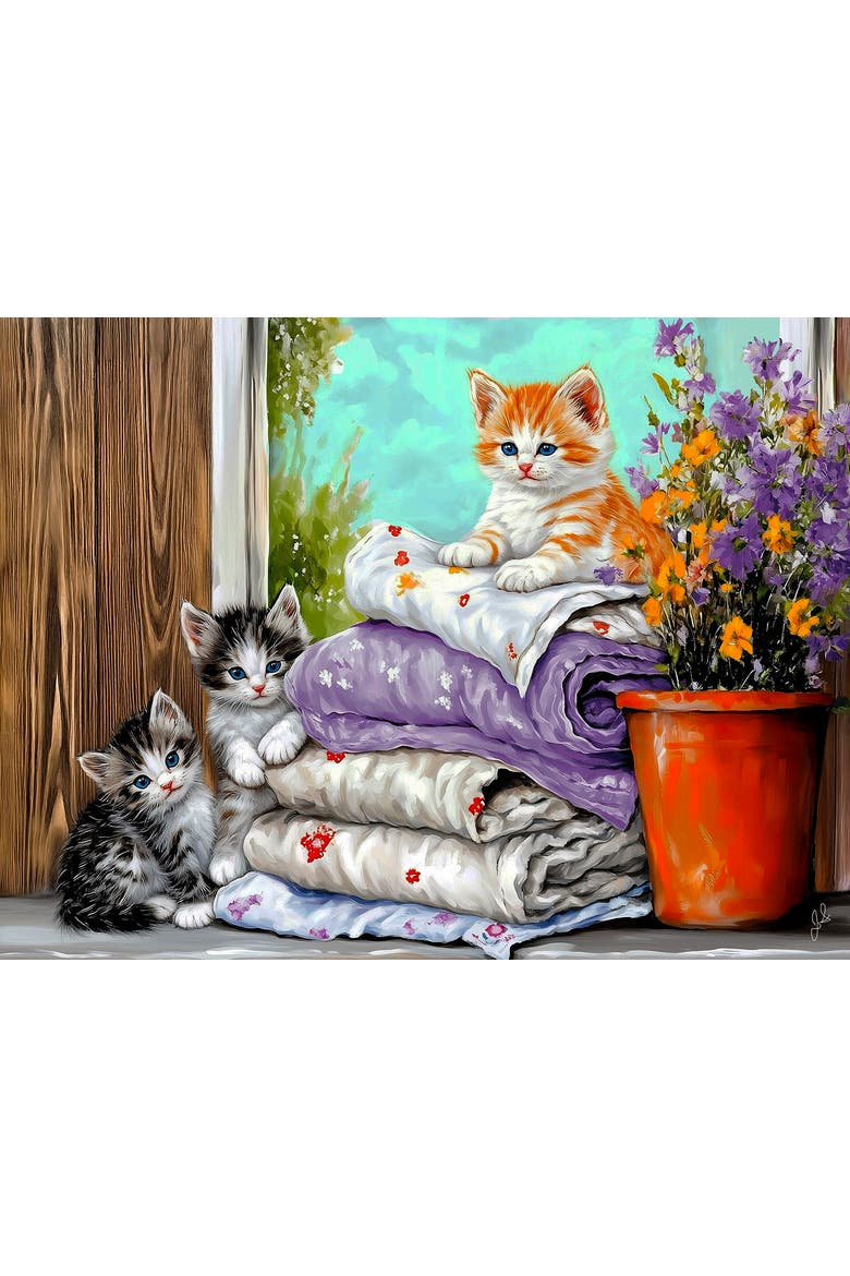 Comfy Days 500 piece Jigsaw Puzzle for Adults, Alternate, color, Multicolor