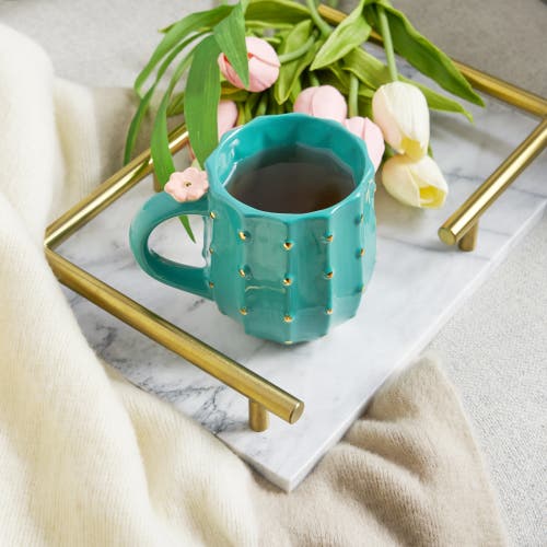 Pinky Up (accessories) Cactus Mug In Green