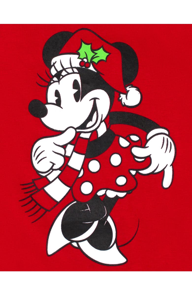 Disney Christmas T-Shirt, Alternate, color, Christmas, Red