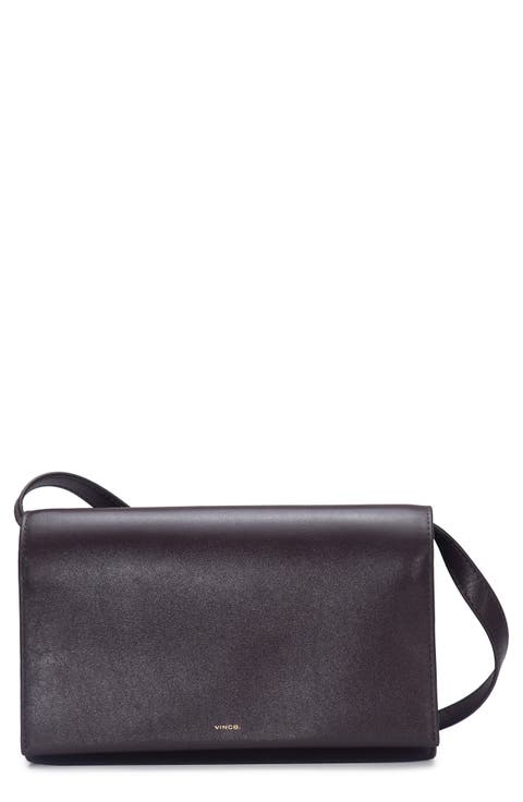 Leather Crossbody Wallet