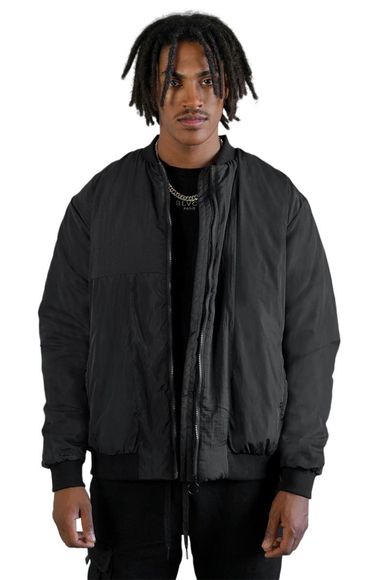 Blvck Bold Nylon Jacket, Main, color, Black