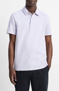Vince Regular Fit Garment Dyed Cotton Polo