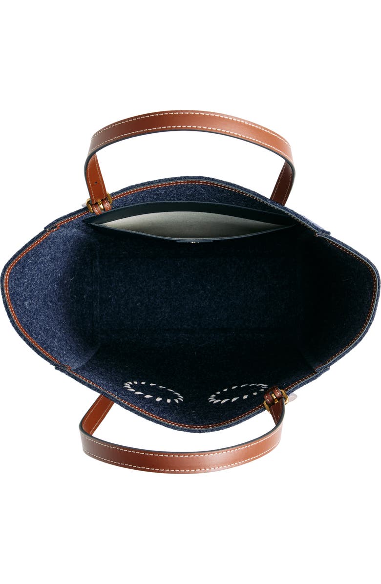 Anya Hindmarch Small Eyes Wool Tote, Alternate, color,