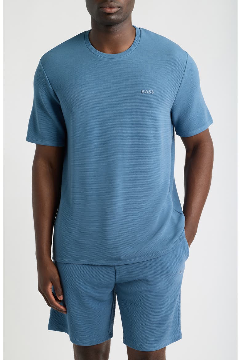 Rib T-Shirt, Main, color, LIGHT/ PASTEL BLUE