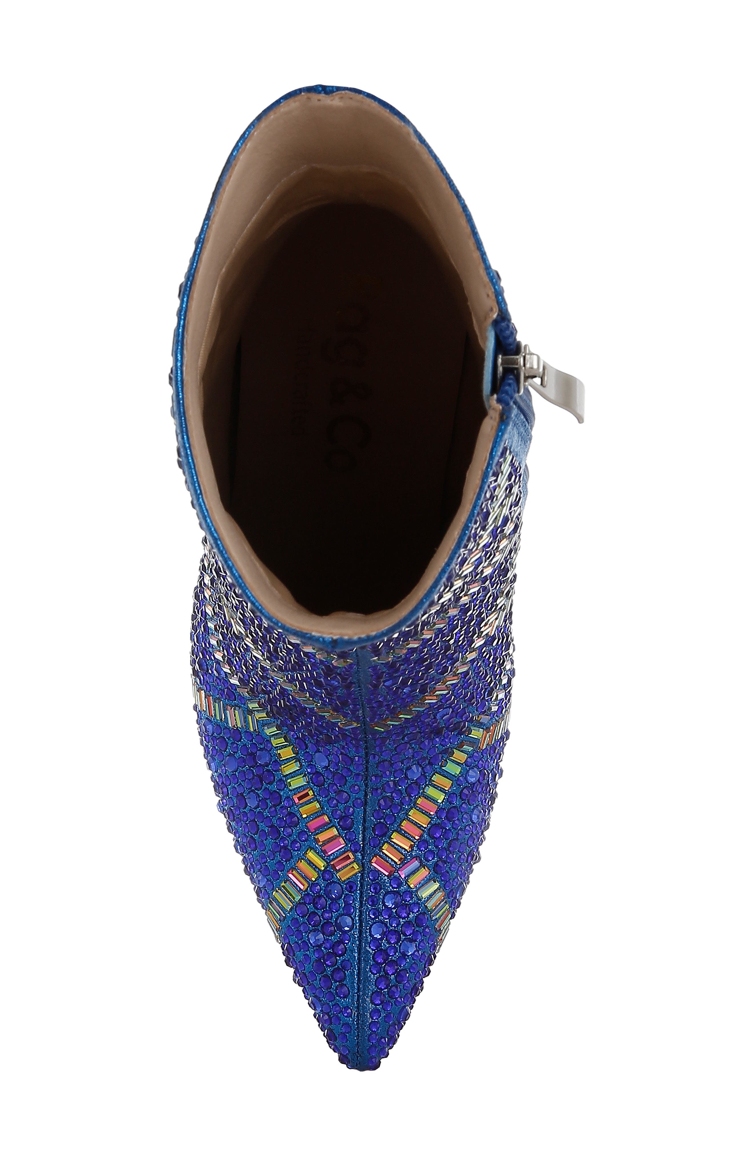 Rag & Co High Roller Water Repellent Pointed Toe Bootie, Alternate, color, 