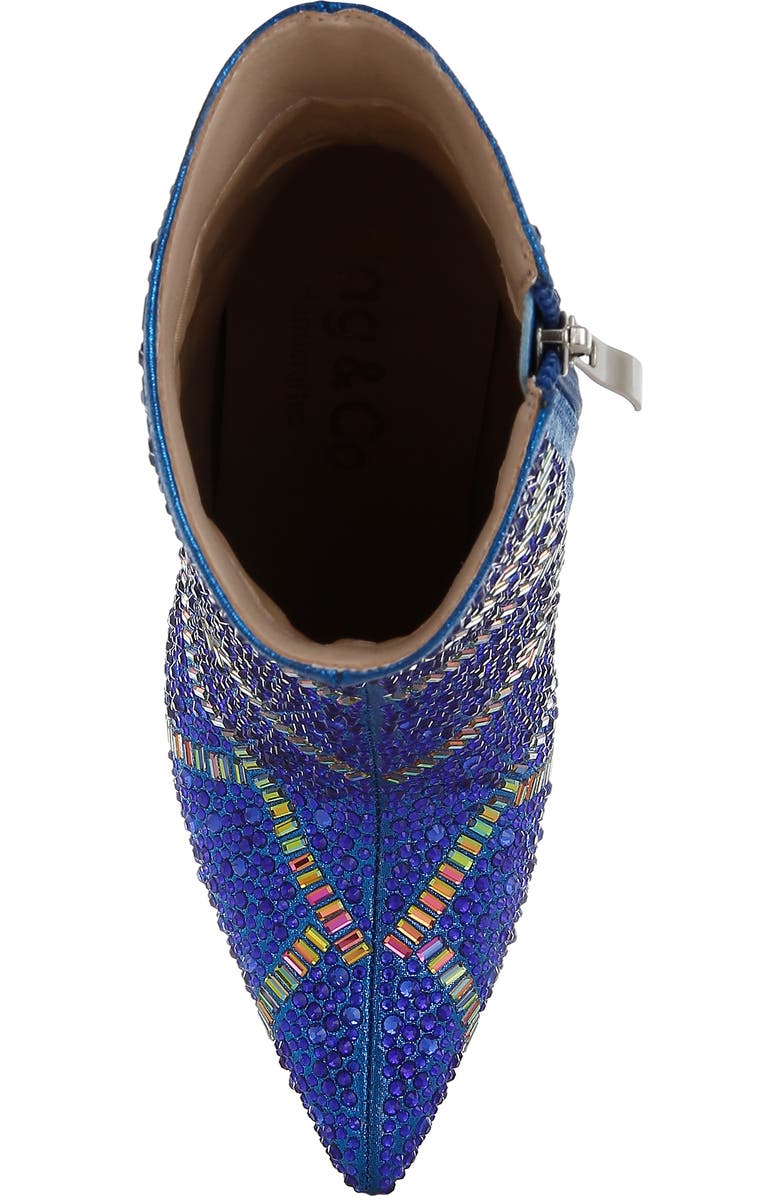 Rag & Co High Roller Water Repellent Pointed Toe Bootie, Alternate, color,