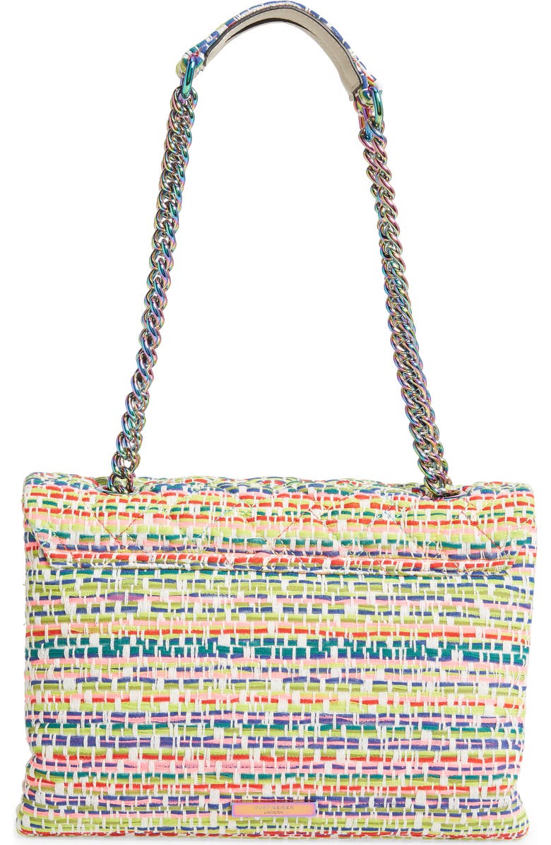 Kurt Geiger London Large Kensington Tweed Shoulder Bag, Alternate, color,