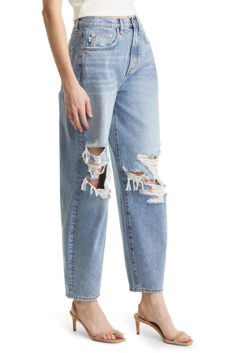 Lovers + Friends Easton High Waist Balloon Leg Jeans, Alternate, color, 