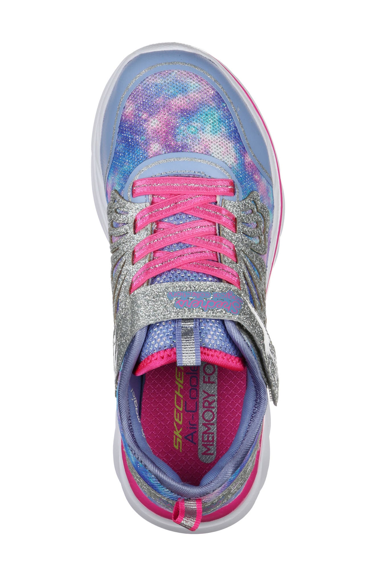 SKECHERS Quick Kicks Fairy Glitz Sneaker, Alternate, color, 